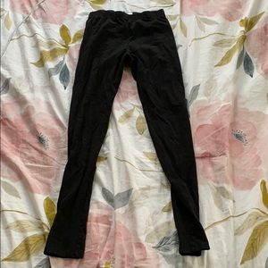 H&M divided black leggings